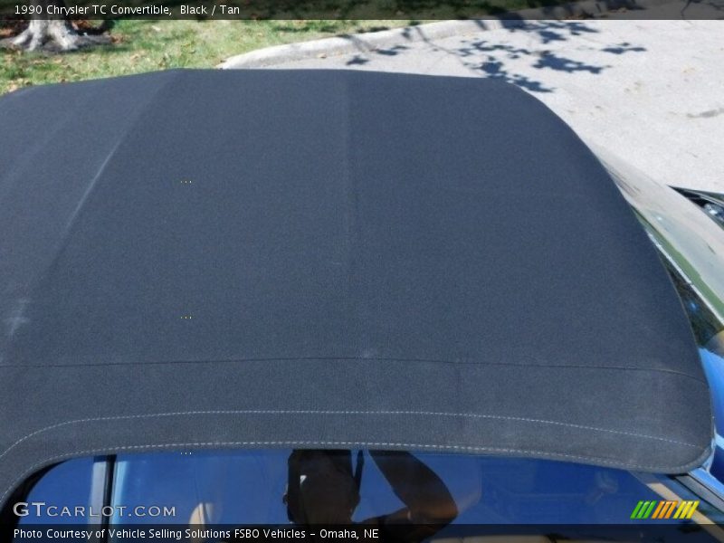 Black / Tan 1990 Chrysler TC Convertible