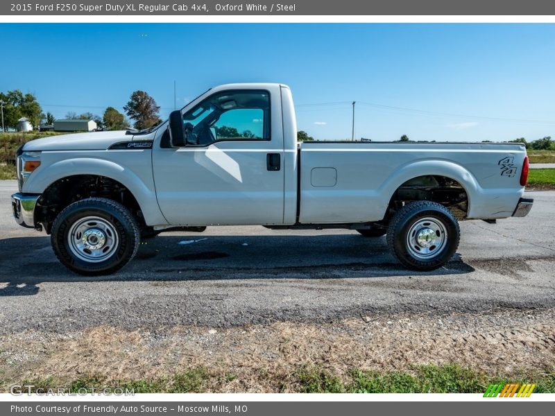 Oxford White / Steel 2015 Ford F250 Super Duty XL Regular Cab 4x4