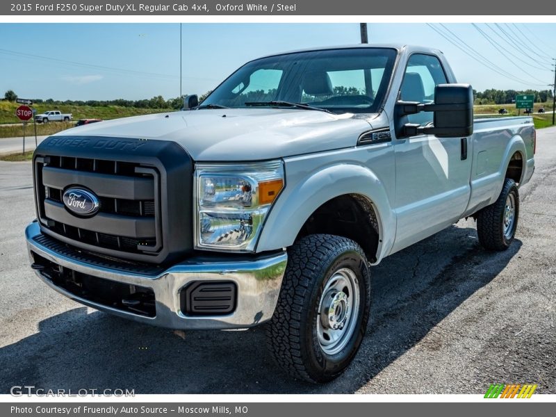 Oxford White / Steel 2015 Ford F250 Super Duty XL Regular Cab 4x4