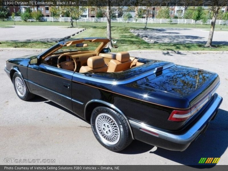 Black / Tan 1990 Chrysler TC Convertible
