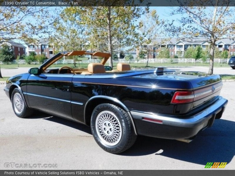 Black / Tan 1990 Chrysler TC Convertible