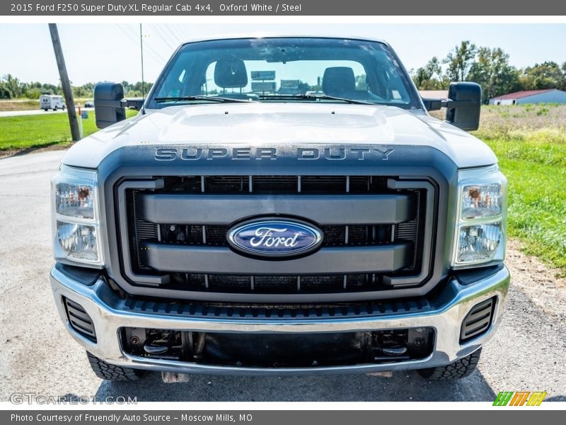Oxford White / Steel 2015 Ford F250 Super Duty XL Regular Cab 4x4