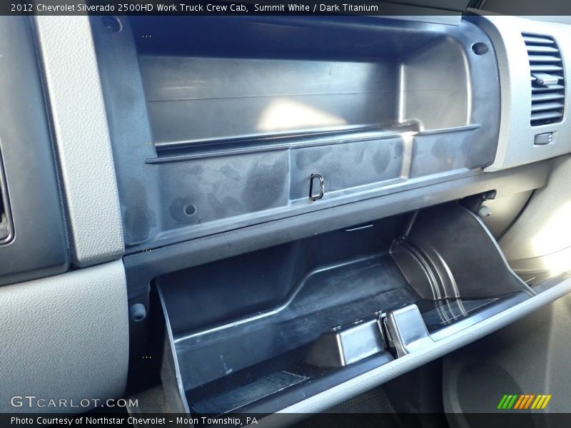 Summit White / Dark Titanium 2012 Chevrolet Silverado 2500HD Work Truck Crew Cab