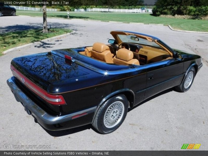 Black / Tan 1990 Chrysler TC Convertible