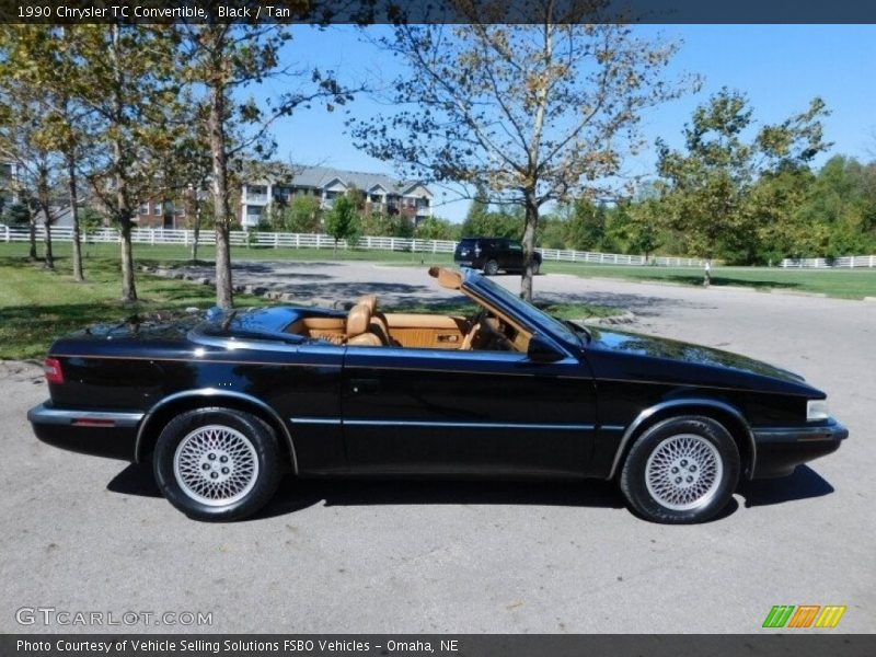 Black / Tan 1990 Chrysler TC Convertible
