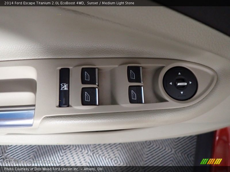 Sunset / Medium Light Stone 2014 Ford Escape Titanium 2.0L EcoBoost 4WD