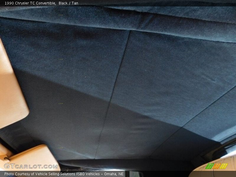 Black / Tan 1990 Chrysler TC Convertible