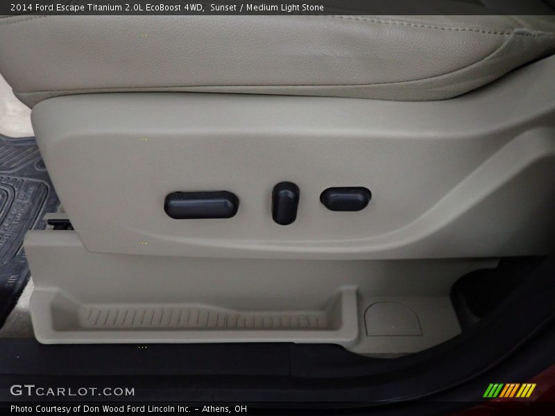Sunset / Medium Light Stone 2014 Ford Escape Titanium 2.0L EcoBoost 4WD