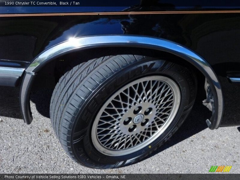 Black / Tan 1990 Chrysler TC Convertible