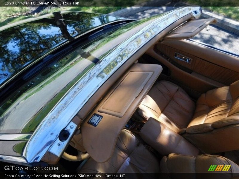 Black / Tan 1990 Chrysler TC Convertible
