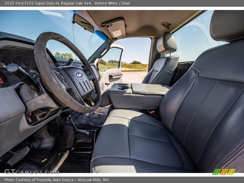 Oxford White / Steel 2015 Ford F250 Super Duty XL Regular Cab 4x4
