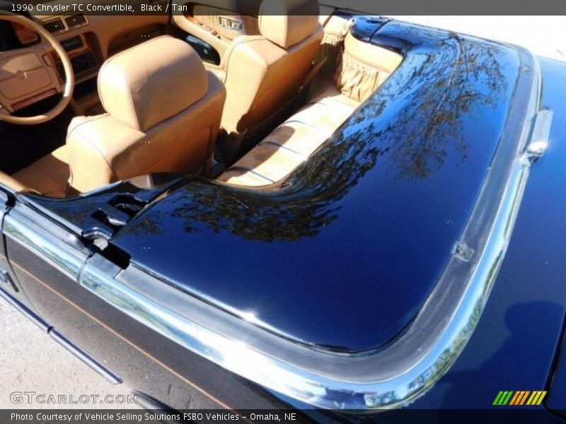Black / Tan 1990 Chrysler TC Convertible