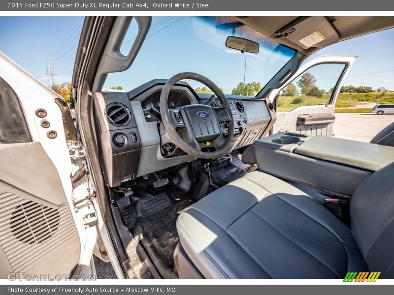 Oxford White / Steel 2015 Ford F250 Super Duty XL Regular Cab 4x4