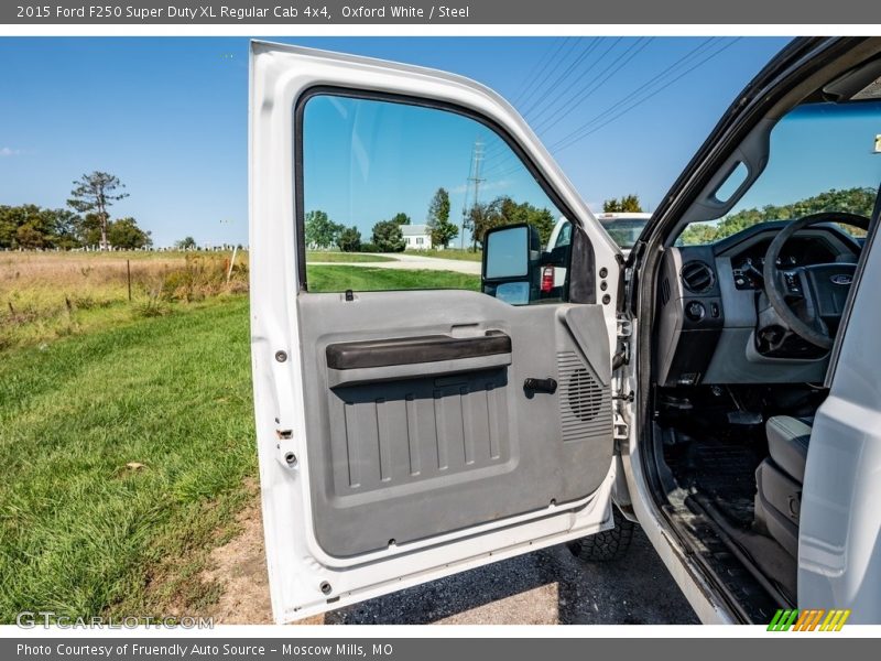 Oxford White / Steel 2015 Ford F250 Super Duty XL Regular Cab 4x4
