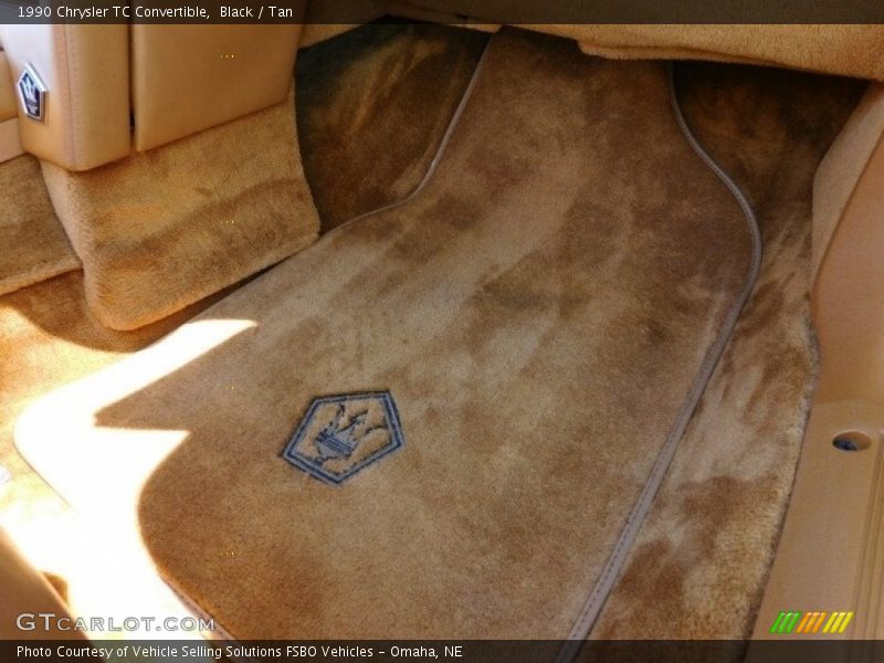 Black / Tan 1990 Chrysler TC Convertible
