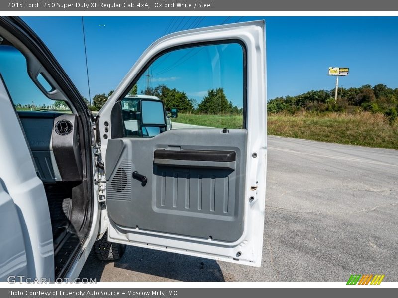 Oxford White / Steel 2015 Ford F250 Super Duty XL Regular Cab 4x4