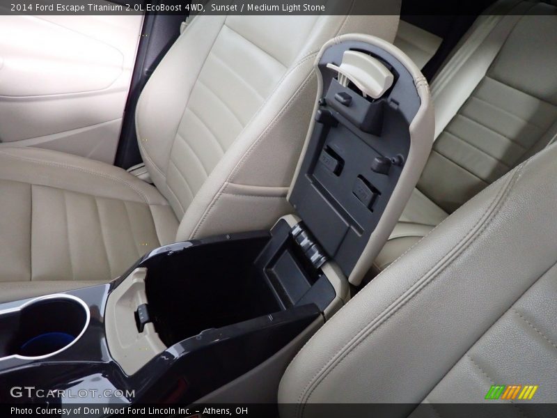 Sunset / Medium Light Stone 2014 Ford Escape Titanium 2.0L EcoBoost 4WD