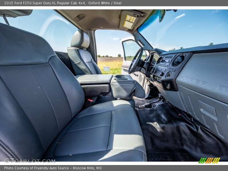 Oxford White / Steel 2015 Ford F250 Super Duty XL Regular Cab 4x4