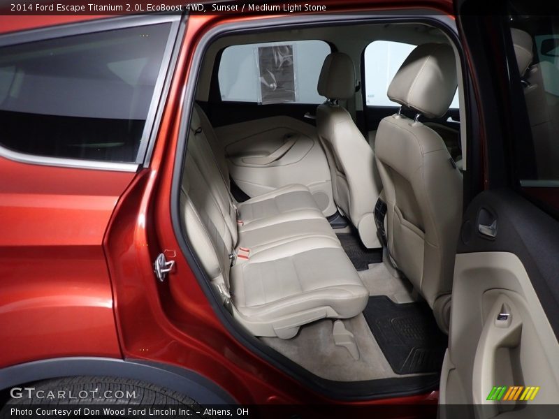 Sunset / Medium Light Stone 2014 Ford Escape Titanium 2.0L EcoBoost 4WD