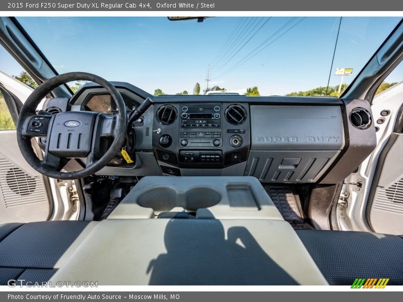 Oxford White / Steel 2015 Ford F250 Super Duty XL Regular Cab 4x4