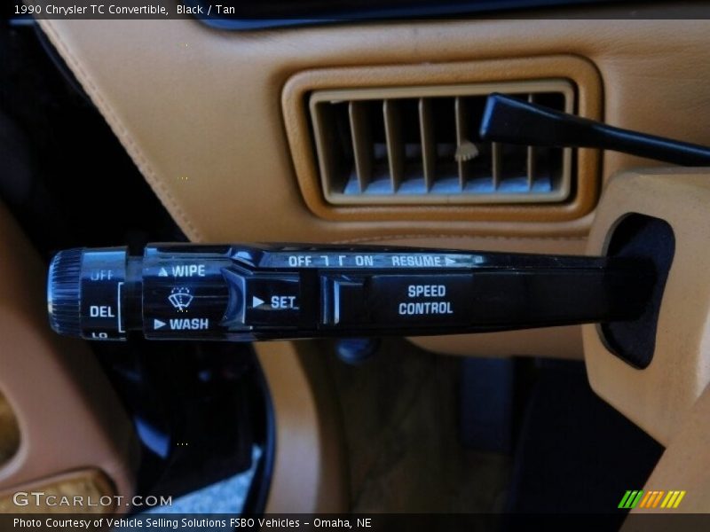 Black / Tan 1990 Chrysler TC Convertible