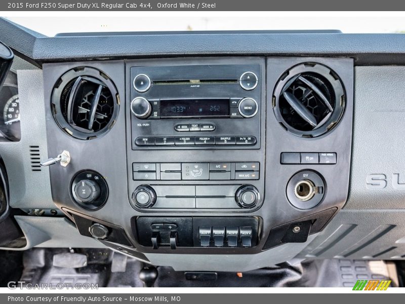Oxford White / Steel 2015 Ford F250 Super Duty XL Regular Cab 4x4