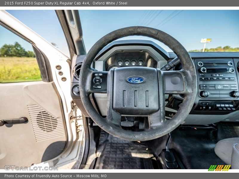 Oxford White / Steel 2015 Ford F250 Super Duty XL Regular Cab 4x4