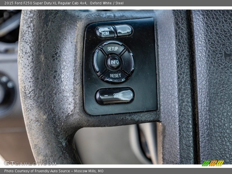 Oxford White / Steel 2015 Ford F250 Super Duty XL Regular Cab 4x4