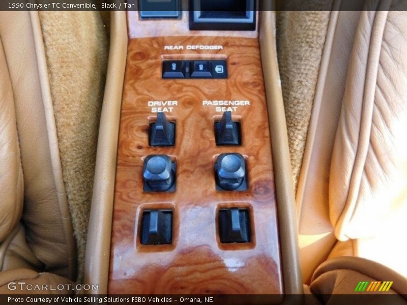 Controls of 1990 TC Convertible