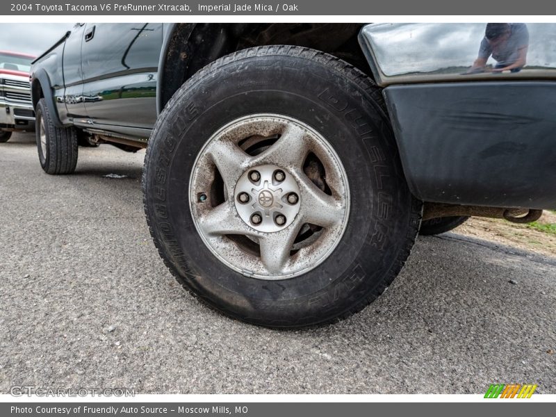 Imperial Jade Mica / Oak 2004 Toyota Tacoma V6 PreRunner Xtracab