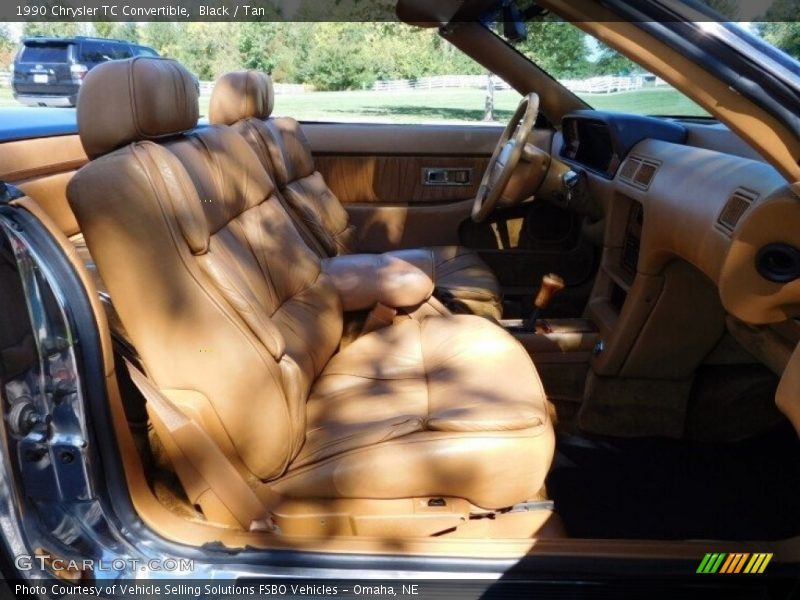 Front Seat of 1990 TC Convertible