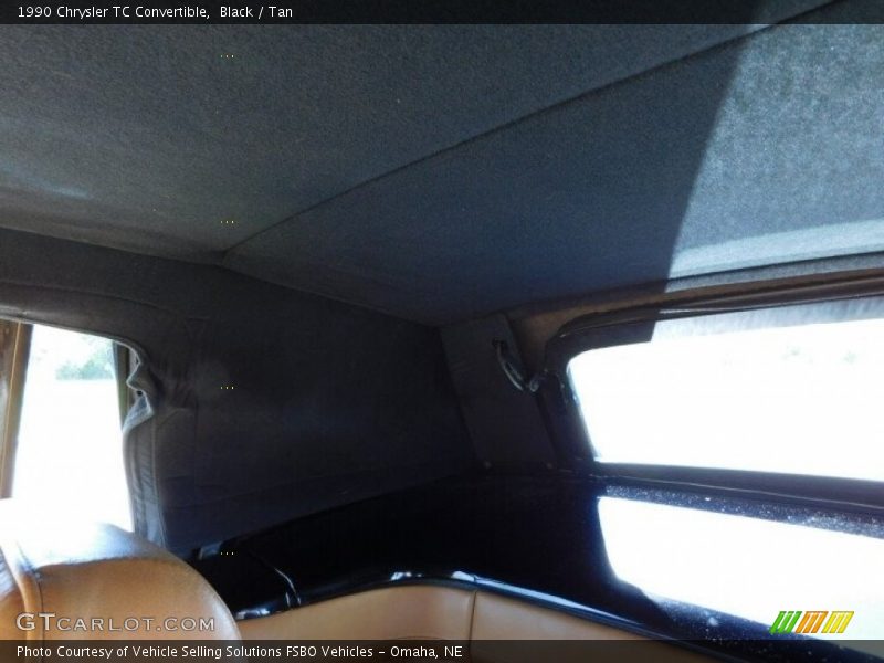 Black / Tan 1990 Chrysler TC Convertible