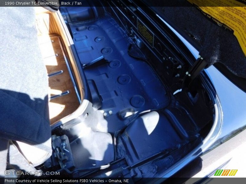 Black / Tan 1990 Chrysler TC Convertible