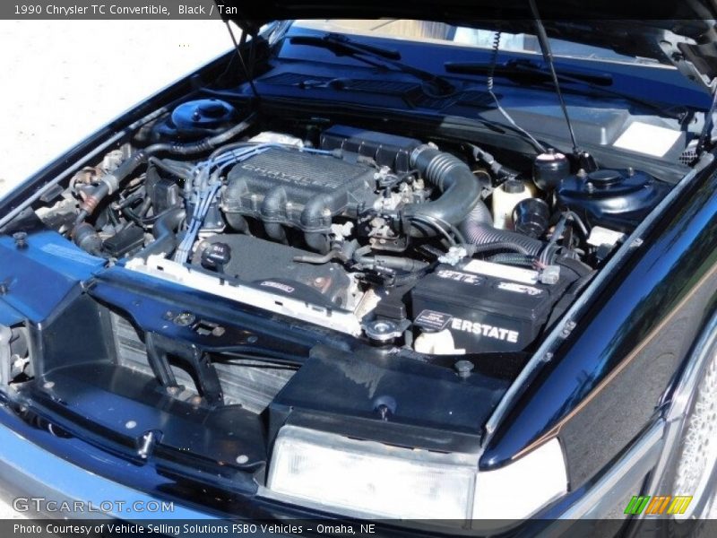 Black / Tan 1990 Chrysler TC Convertible