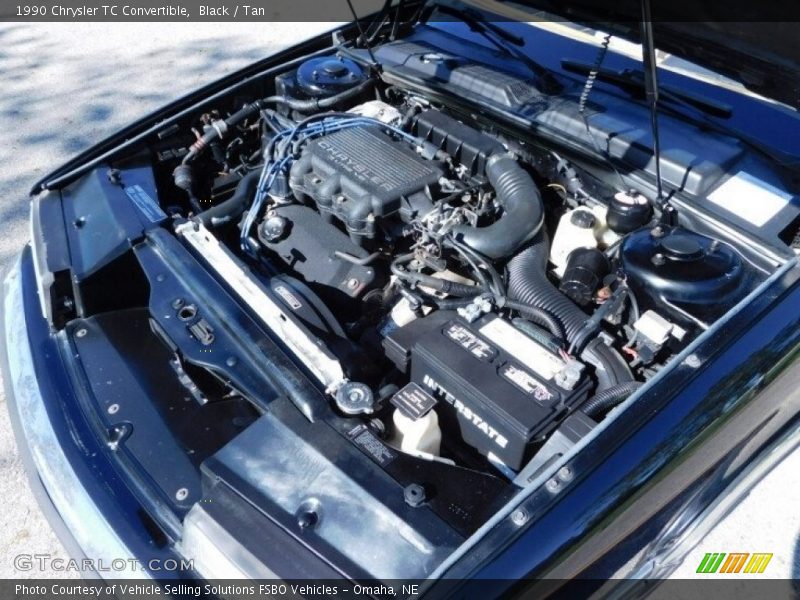 Black / Tan 1990 Chrysler TC Convertible