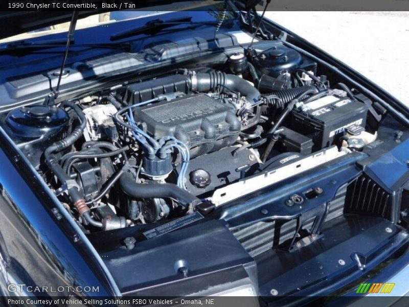 Black / Tan 1990 Chrysler TC Convertible