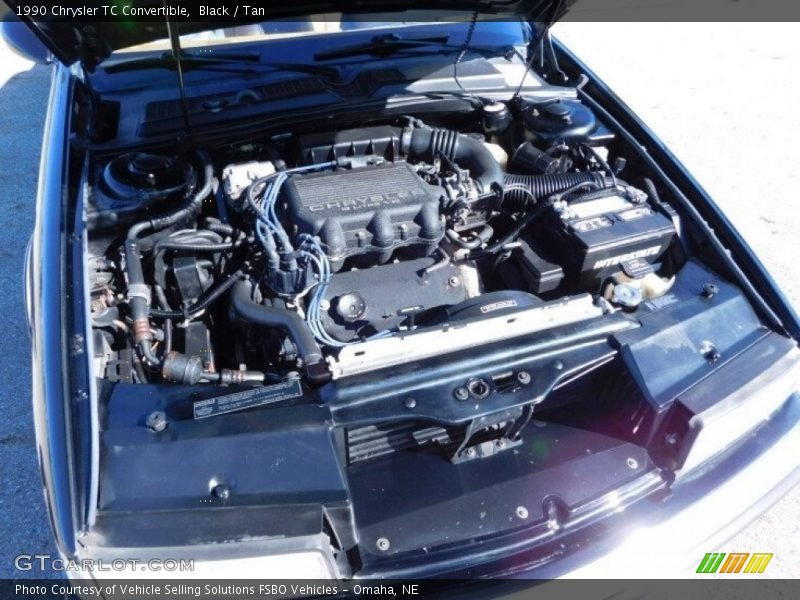 Black / Tan 1990 Chrysler TC Convertible
