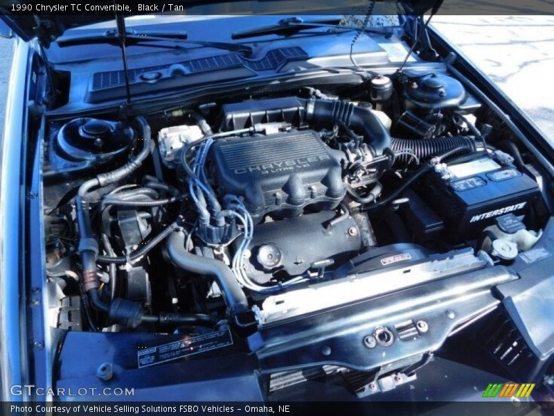 Black / Tan 1990 Chrysler TC Convertible