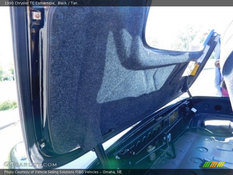 Black / Tan 1990 Chrysler TC Convertible