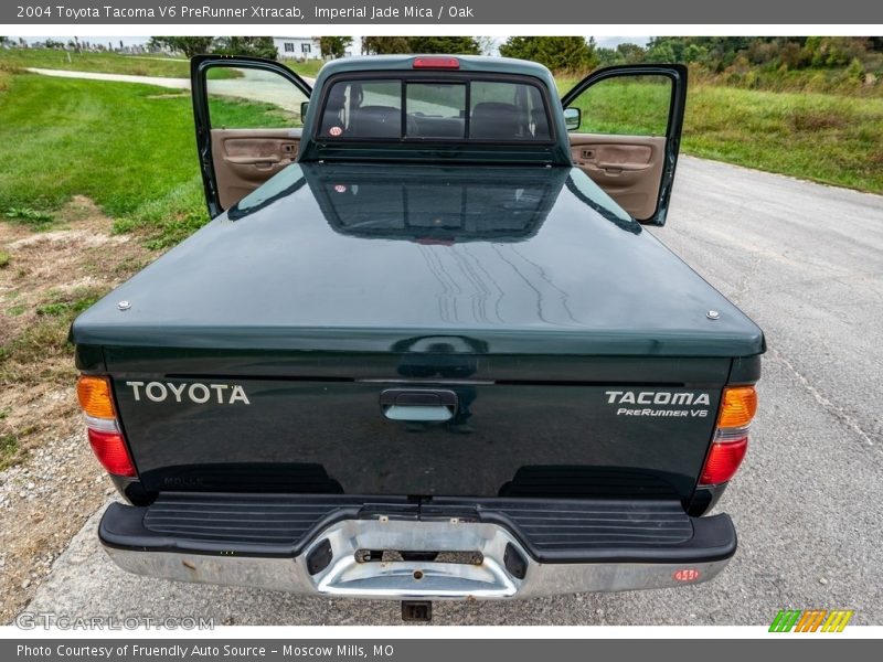 Imperial Jade Mica / Oak 2004 Toyota Tacoma V6 PreRunner Xtracab