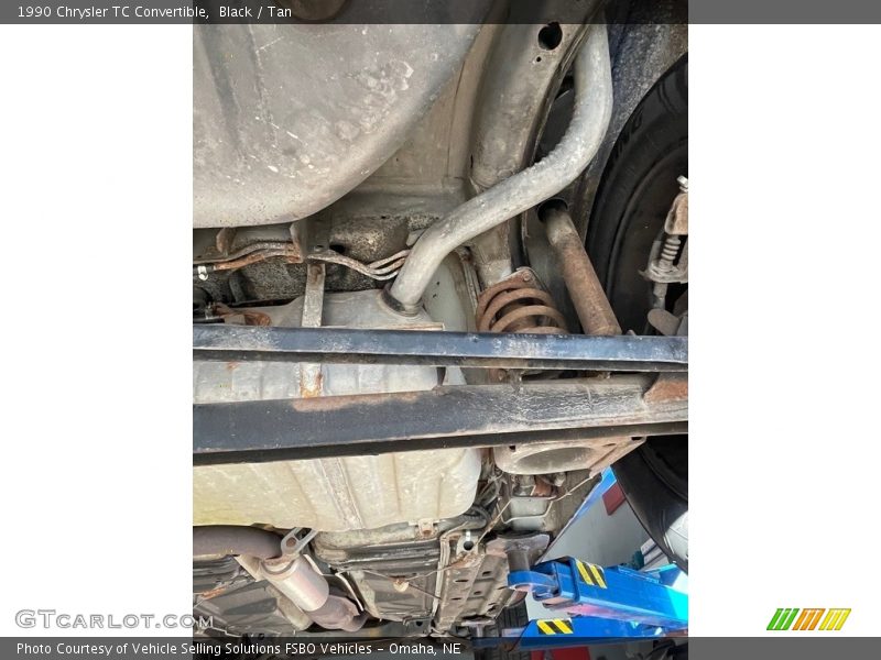 Black / Tan 1990 Chrysler TC Convertible
