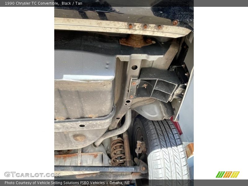 Black / Tan 1990 Chrysler TC Convertible
