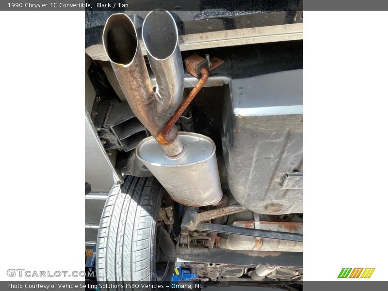 Black / Tan 1990 Chrysler TC Convertible