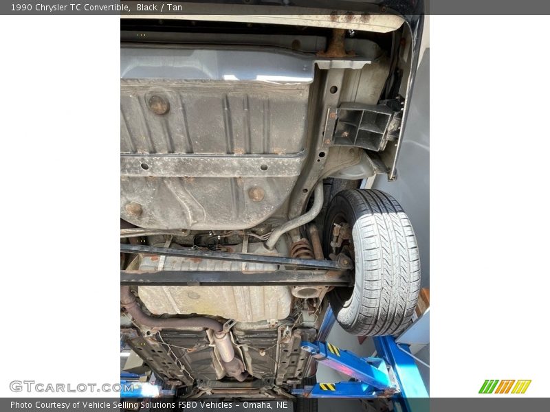 Black / Tan 1990 Chrysler TC Convertible