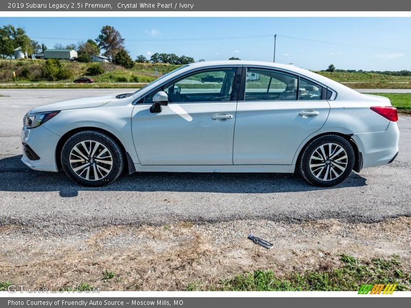 Crystal White Pearl / Ivory 2019 Subaru Legacy 2.5i Premium