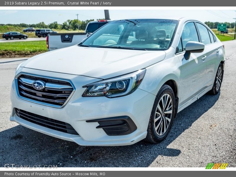 Crystal White Pearl / Ivory 2019 Subaru Legacy 2.5i Premium