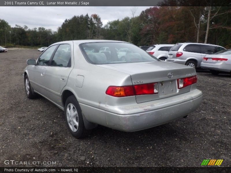Lunar Mist Metallic / Sage 2001 Toyota Camry CE