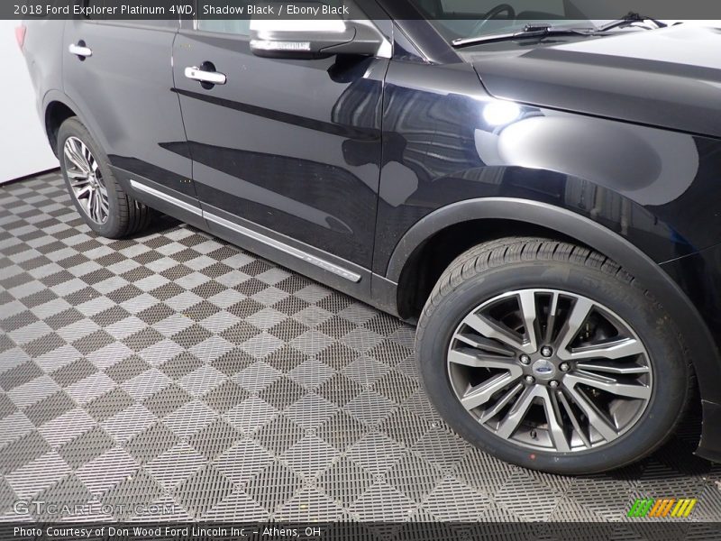 Shadow Black / Ebony Black 2018 Ford Explorer Platinum 4WD