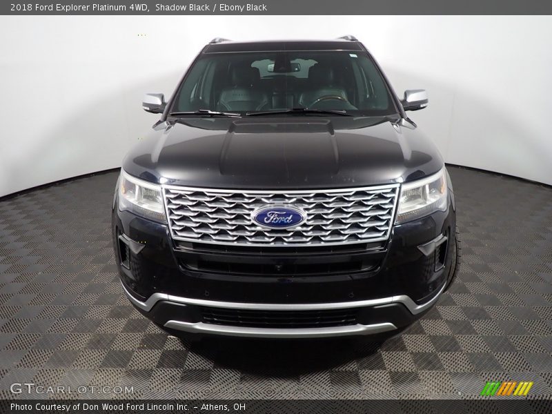 Shadow Black / Ebony Black 2018 Ford Explorer Platinum 4WD