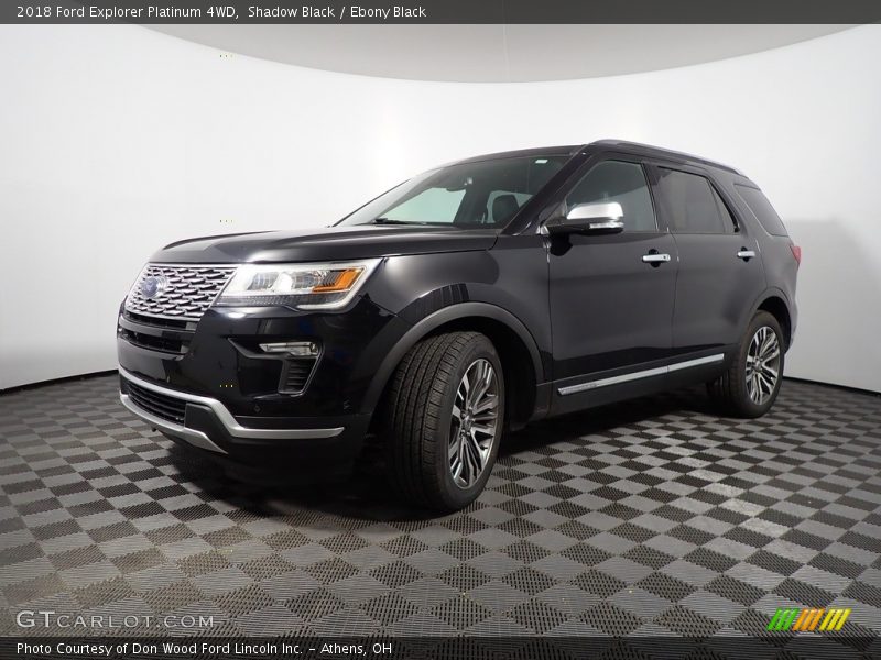 Shadow Black / Ebony Black 2018 Ford Explorer Platinum 4WD